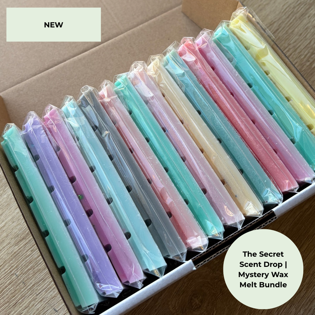 the secret scent drop | mystery wax melt bundle